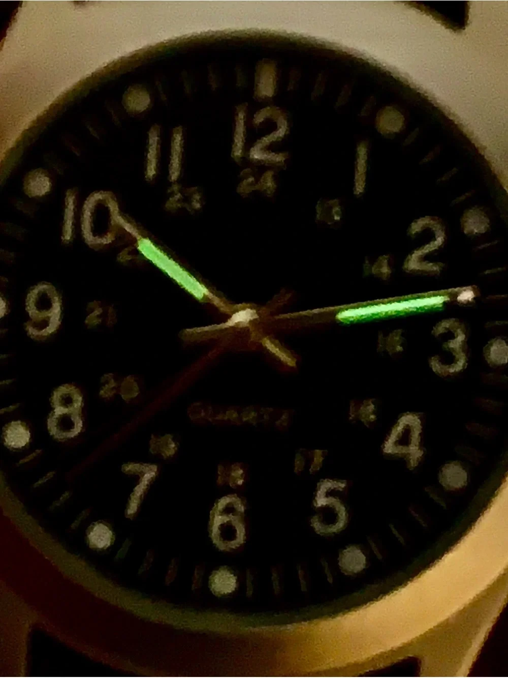 Men’s Military Field Quartz Wristwatch Nylon Strap Working New Battery